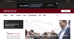 Desktop Screenshot of ipolitics.ca