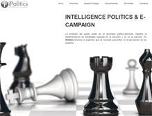 Tablet Screenshot of ipolitics.com.mx